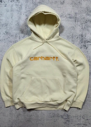 🤍 Sweat Carhartt WIP beige M Vintage logo brodé Work In Progress, merk: Carhartt, staat: Heel goed, maat: M, € 64,95, € 68,90 inclusief Kopersbescherming Pro