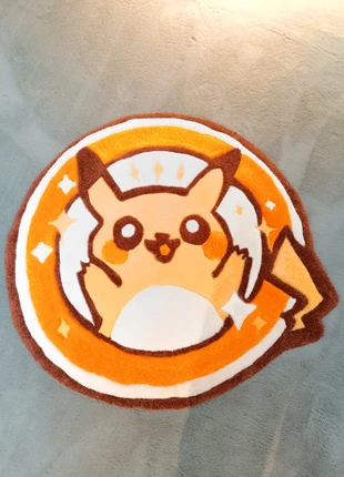 Tapis pokemon Pikachu fait main, brand: Pokémon, condition: Very good, €35.00, €37.45 includes Buyer Protection