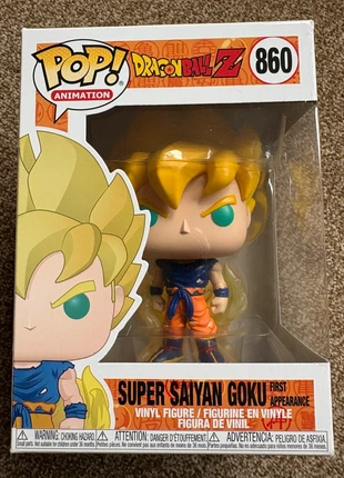 Super saiyan goku funko pop 860, brand: Funko Pop, condition: New with tags, size: S, £5.00, £5.70 includes Buyer Protection