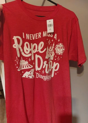 Disney "I never miss a rope drop" t shirt unisex, brand: Disney, condition: New with tags, size: S / 8, £9.99, £11.19 includes Buyer Protection