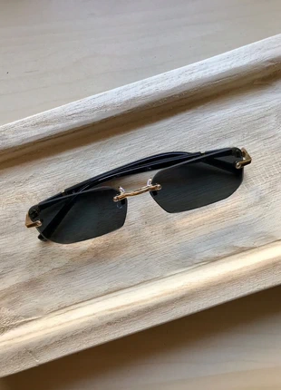Square Sunglasses – Retro Gold Look, Timeless Vibe, estado: Novo sem etiquetas, €12.50, €13.83 inclui Proteção do Comprador