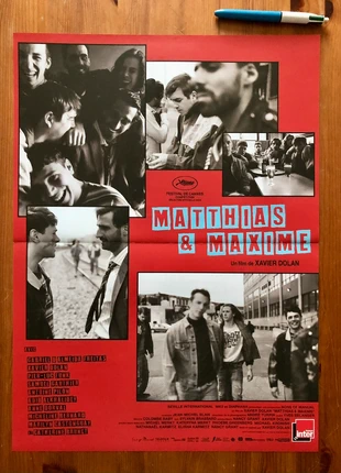 Affiche originale de cinéma Matthias & Maxime 40x60cm, merk: Cinema, staat: Nieuw zonder prijskaartje, € 16,00, € 17,50 inclusief Kopersbescherming Pro