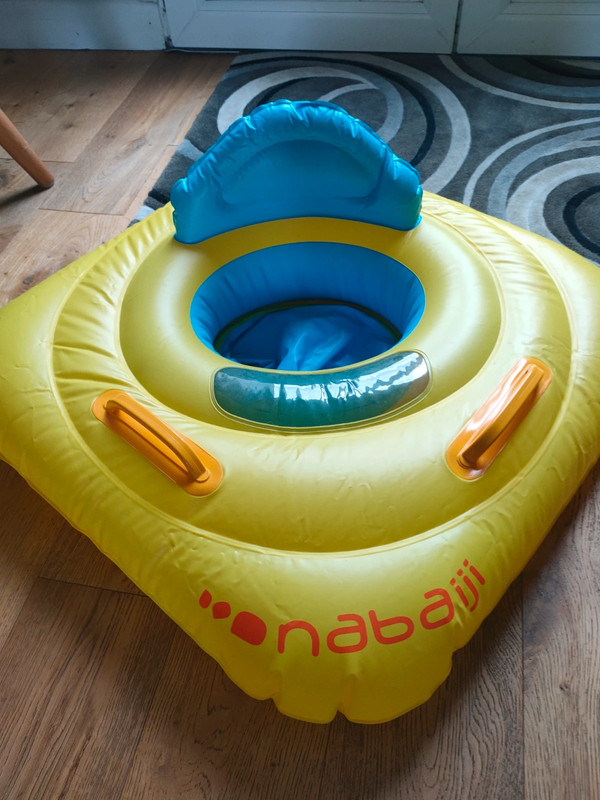 Bouée de piscine gonflable avec siège pour bébé de 7-11 kg NABAIJI