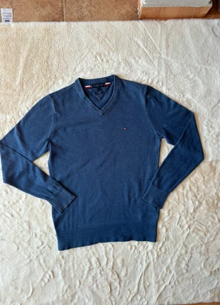 Tommy Hilfiger blue cotton cashmere sweater (S/36), marca: Tommy Hilfiger, estado: Muy bueno, tamaño: S, 15,00 €, 16,45 € Protección al comprador incluida