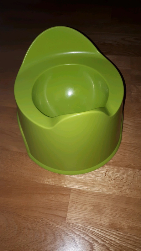 LILLA Orinal infantil, verde - IKEA