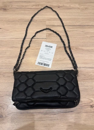 Pochette Zadig & Voltaire Rock Matelassée – Noir 🖤👜, brand: Zadig & Voltaire, condition: Very good, €165.00, €173.95 includes Buyer Protection