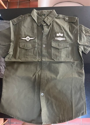 Topgun army pilot costume shirt XS, brand: Army, condition: New with tags, size: XS, £17.00, £18.55 includes Buyer Protection
