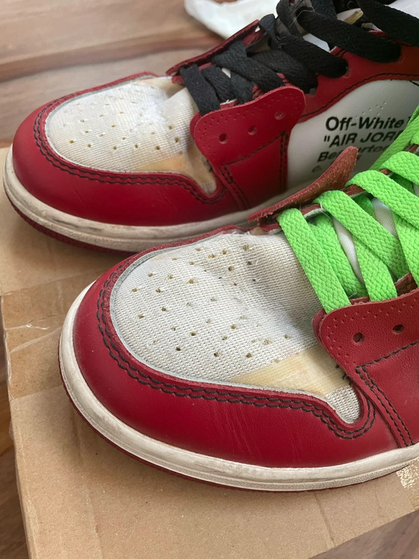 Off white jordan 1 used sales