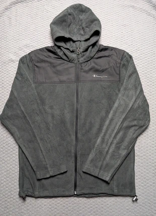 Polaire à zip Champion noir et grise, marque: Champion, état: Très bon état, taille: M, 10,00 €, 11,20 € Protection acheteurs incluse