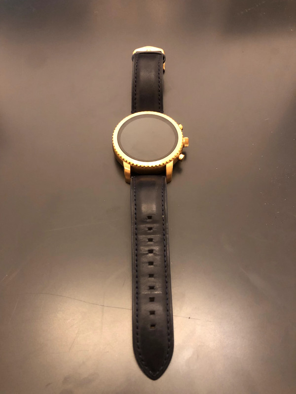 Fossil gen 3 smartwatch q sales explorist leather