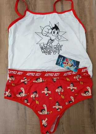 Débardeur neuf et shorty AstroBoy taille L, marque: astro boy, état: Neuf avec étiquette, taille: L / 40 / 12, 5,00 €, 5,95 € Protection acheteurs incluse