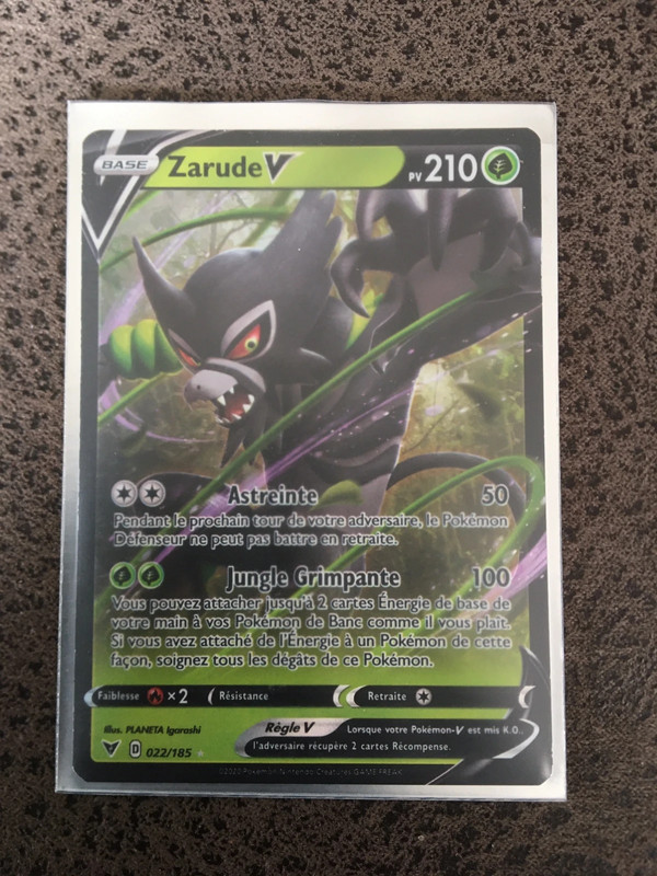 Zarude V - carte Pokémon - Vinted