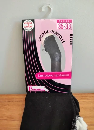 Jambières fantaisies 🖤, brand: Evasion, condizioni: Nuovo con cartellino, taglia: S | 35-38, €2.00, €2.80 include la Protezione acquisti Pro