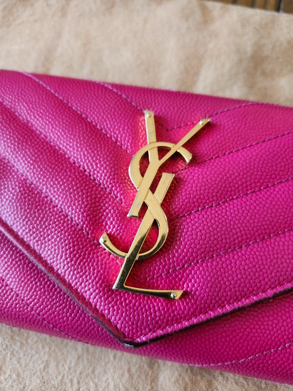 YSL Saint Laurent Cassandre Matelasse Wallet 2