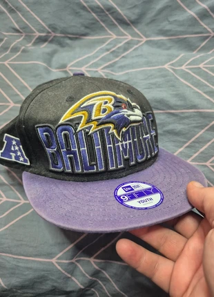 Baltimore ravens snap back ( youth size ), brand: New Era, condition: Good, size: One size, £1.00, £1.38 includes Buyer Protection