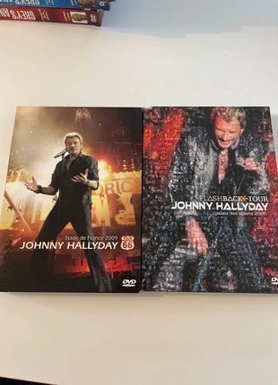 Lot 2 DVD johnny Hallyday, condition: New without tags, €5.00, €5.95 includes Buyer Protection