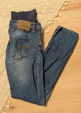 Jeans de maternité – Noppie, marke: Noppies, zustand: Zufriedenstellend, größe: L / 40 / 12, 5,00 €, 5,95 € beinhaltet Vinted-Käuferschutz Pro