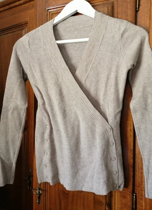 Camisola bege, marca: Sem, estado: Muy bueno, tamaño: S / 36 / 8, 4,50 €, 5,43 € Protección al comprador incluida