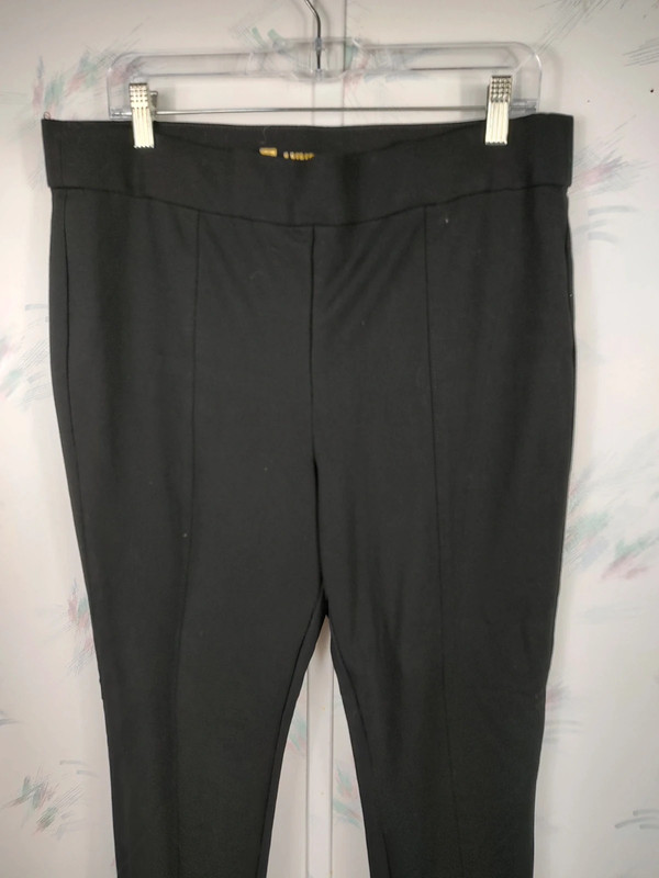 Anne Klein Black Tummy Control Ponte Pants 2