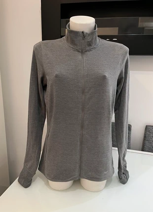 Felpa Nike Dri-FIT donna grigia taglia L, marca: Nike, estado: Muito bom, tamanho: L / 40 / 12, €8.00, €9.10 inclui Proteção do Comprador
