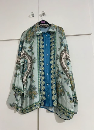 Zara paisley print shirt, brand: Zara, condition: New without tags, size: L / UK 16-18, £12.00, £13.30 includes Buyer Protection