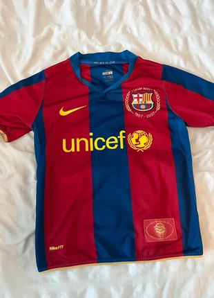 RARE Barcelona Anniversary Shirt Jersey Top Football Kids 6-8, brand: Nike, condition: Good, size: 6 years / 116 cm, £25.00, £27.30 includes Buyer Protection