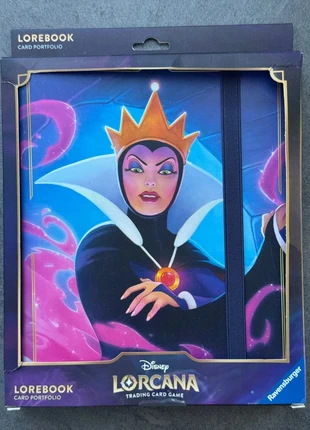 Disney Lorcana Classeur Portfolio Lorebook Reine Maléfique (64 cartes + 8), marke: Ravensburger, zustand: Sehr gut, 15,00 €, 16,45 € beinhaltet Vinted-Käuferschutz Pro