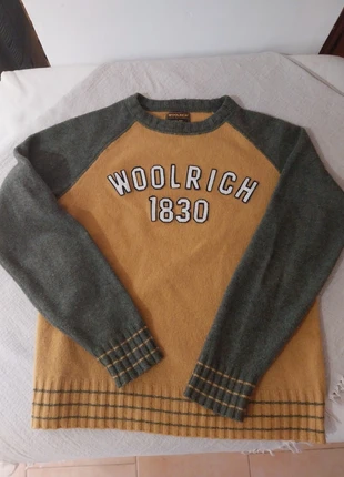 Maglione Woolrich ocra e verde, brand: Woolrich, condition: Very good, size: M / 38 / 10, €15.00, €16.45 includes Buyer Protection