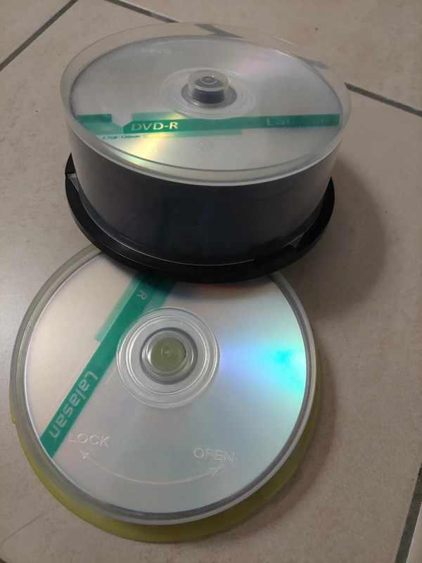 DVD et CD à graver