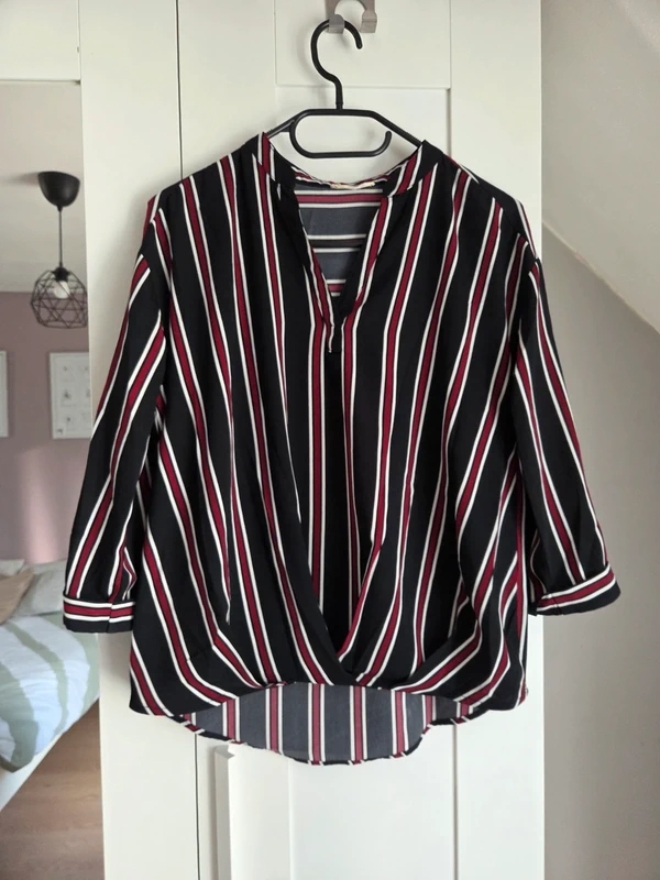 Blouse top chemisier vintage femme taille 38 cache cache