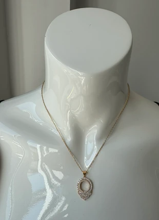 Oval Pendant Necklace - tarnish free, condition: New without tags, £9.50, £10.68 includes Buyer Protection Pro