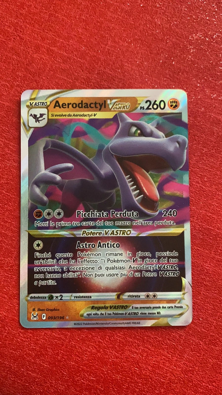 093/196 Aerodactyl VAstro  Origine Perduta - Pokémon Store