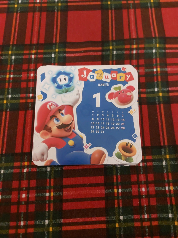 Calendario 2024 nintendo Vinted