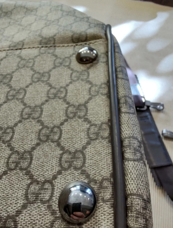 Vintage 2004 Borsa con tracolla da viaggio Gucci mod. 101672 mai utilizzata Vinted