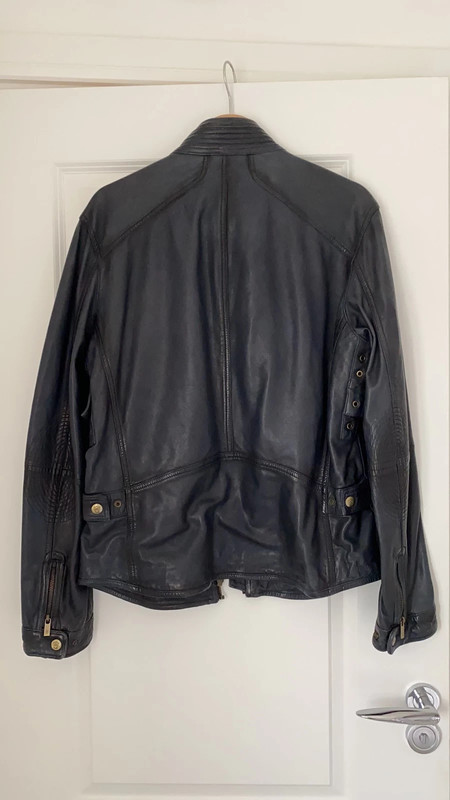 Massimo Dutti leather jacket