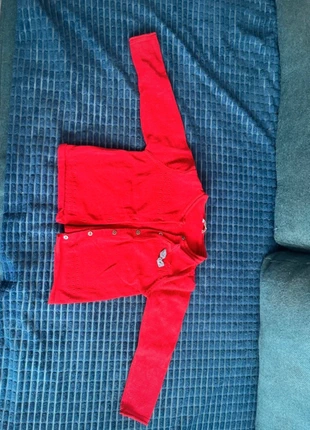 Gilet rouge fille, brand: Grain de Blé, condizioni: Buone, taglia: 18-24 mesi / 86 cm, €1.00, €1.75 include la Protezione acquisti