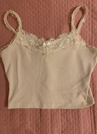 crop top in pizzo 🎀, brand: Romwe, condizioni: Ottime, taglia: S / IT 40 / EU 36, €2.00, €2.80 include la Protezione acquisti