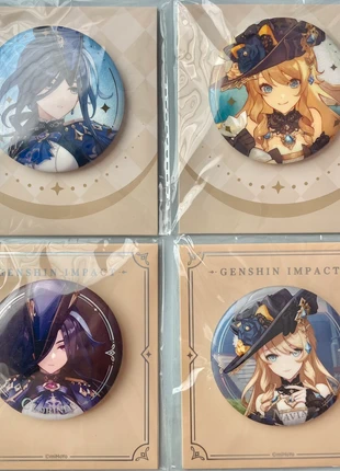 Badge officiel Genshin Impact (Clorinde, Navia), marque: miHoYo, état: Neuf sans étiquette, 4,95 €, 5,90 € Protection acheteurs incluse