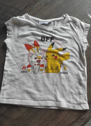 Tee shirt pokémon Pikachu et flambino Taille 5 ans, brand: Pokémon, condition: Very good, size: 5 years / 110 cm, €3.00, €3.85 includes Buyer Protection