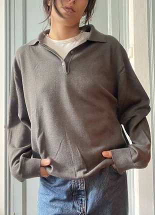 Jersey Dustin gris botones, merk: Dustin, staat: Heel goed, maat: S / 36 / 8, € 9,00, € 10,15 inclusief Kopersbescherming