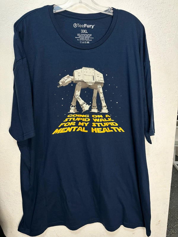 Imperial walk Star Wars Men’s navy blue T-shirt size 3XL 2