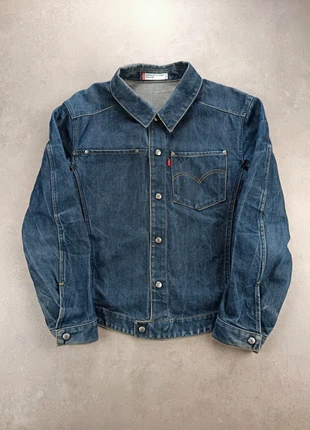 Veste en jean vintage Levi's Engineered / bleu brut marine / taille M homme, brand: Levi's, condition: Very good, size: M, €54.90, €58.35 includes Buyer Protection