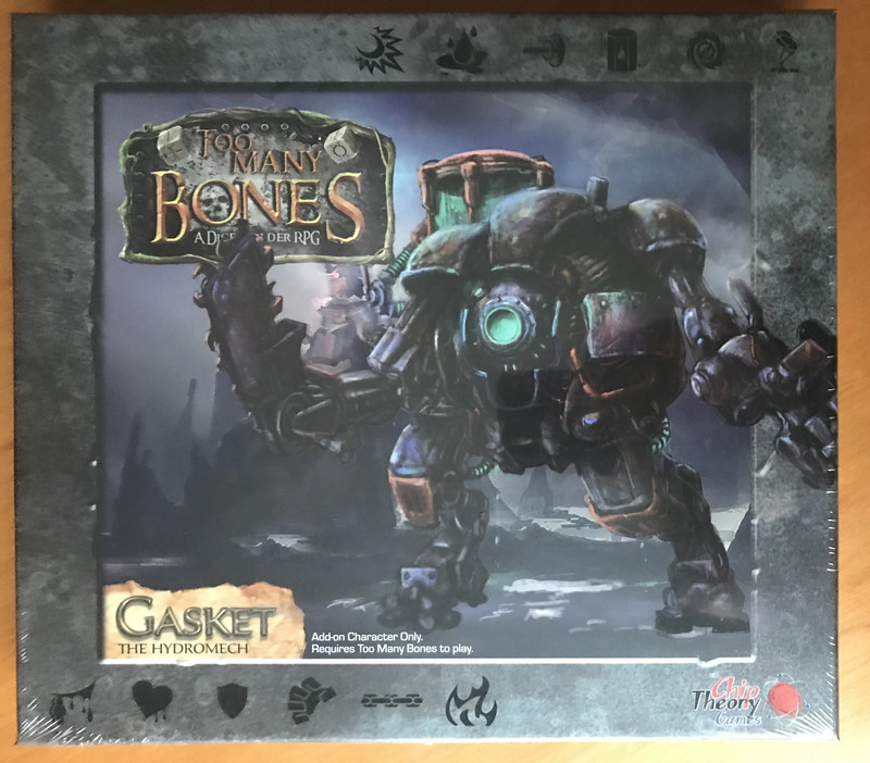 Too Many Bones: Gasket (Gearloc) - Chip Theory Games - New Sealed 3