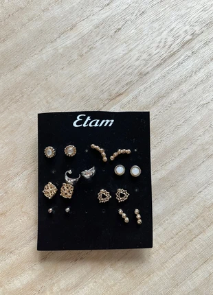 lot boucle d’oreille etam doré, marke: Etam, zustand: Gut, 2,00 €, 2,80 € inklusive Vinted-Käuferschutz