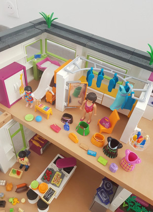 Chambre d`enfant avec lit mezzanine - Playmobil Maisons et Intérieurs 5579