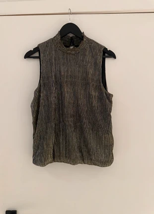 Blouse élégante dos nu banana républic argenté et doré taille 38 femme neuf, marque: Banana Republic, état: Neuf sans étiquette, taille: M / 38 / 10, 40,00 €, 42,70 € Protection acheteurs incluse