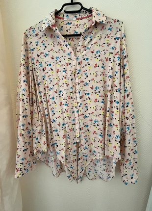 Chemise fleurie rose poudré Promod, brand: Promod, condizioni: Ottime, taglia: L / IT 44 / EU 40, €1.90, €2.70 include la Protezione acquisti