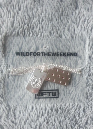 WFTW rodeo double dog tag necklace in silver, brand: Wftw, condition: New with tags, £3.00, £3.85 includes Buyer Protection