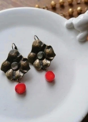 Boucles d'oreilles corail, marke: Carmen Brea, zustand: Neu, 59,00 €, 62,65 € inklusive Vinted-Käuferschutz