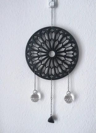 Suncatcher attrape soleil rosace gothique cathédrale tourmaline, brand: Astral Wonderland, condition: New, €9.80, €10.99 includes Buyer Protection